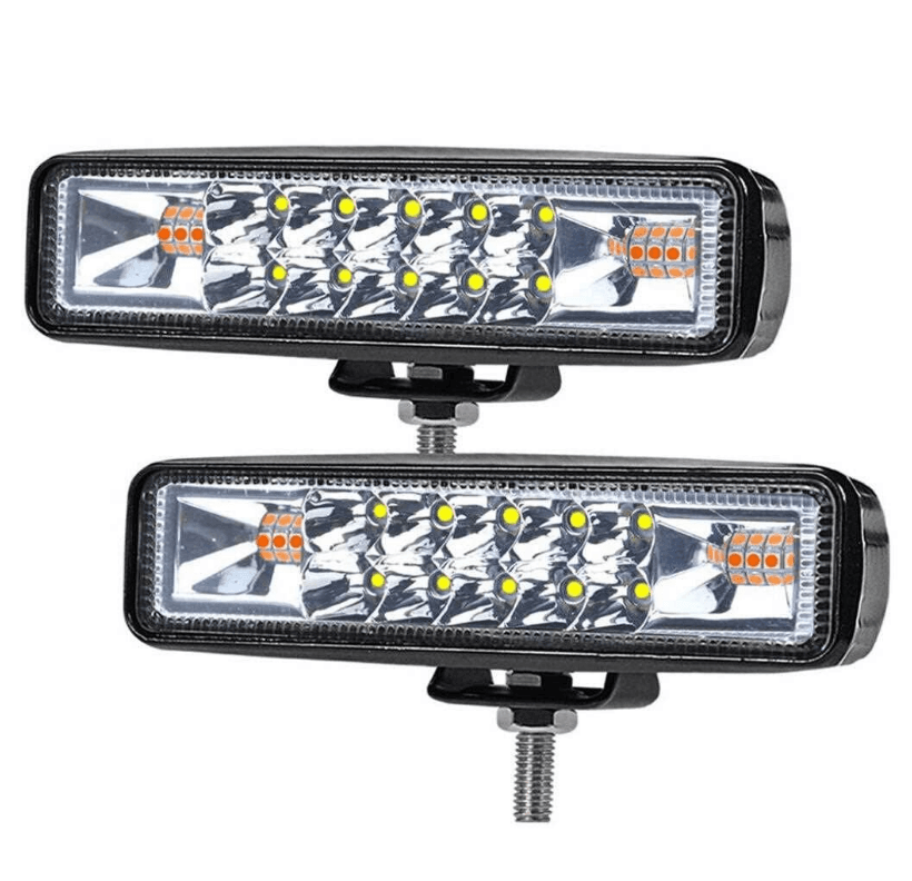 KNMaster Rolana 60W Çakarlı Motosiklet Led Sis Farı