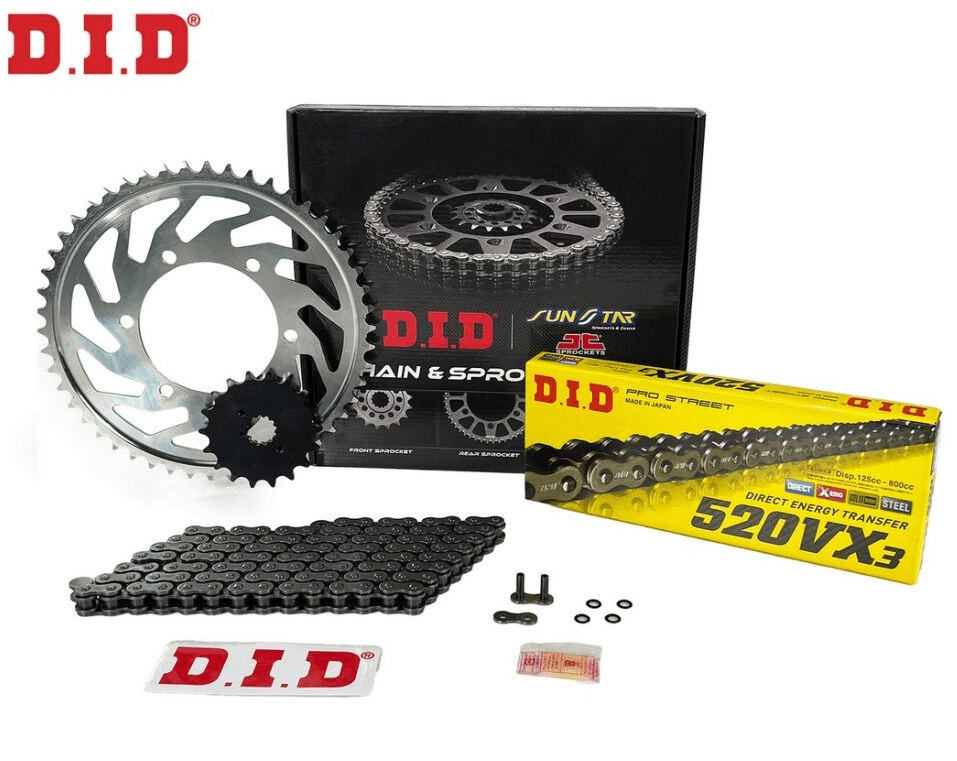 CF Moto 450 SR D.I.D. Xring Zincir Dişli Seti Gold